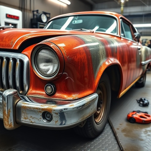 vehicle restoration process