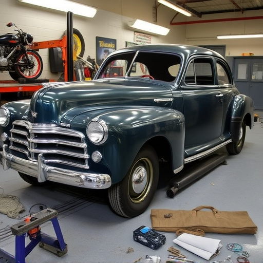vehicle restoration process
