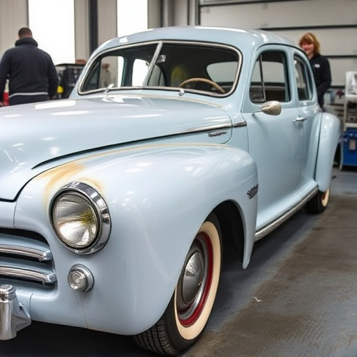 vehicle restoration process