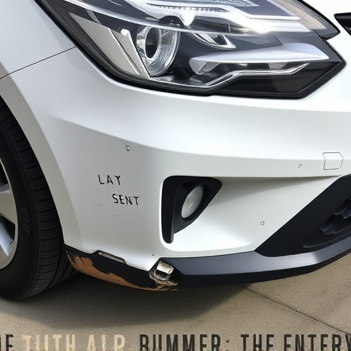 car bumper repair