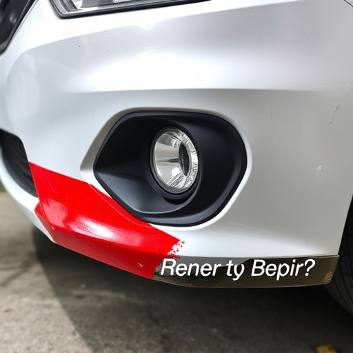car bumper repair
