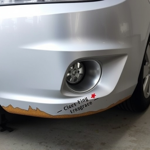 car bumper repair