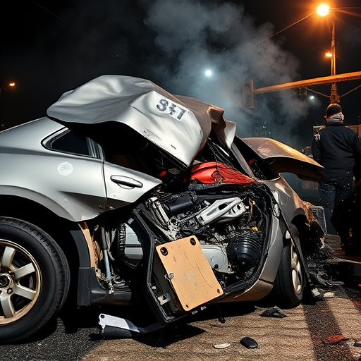 car crash damage