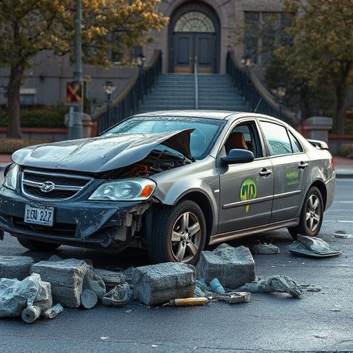 car crash damage