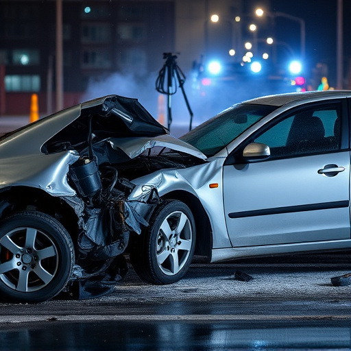 car crash damage