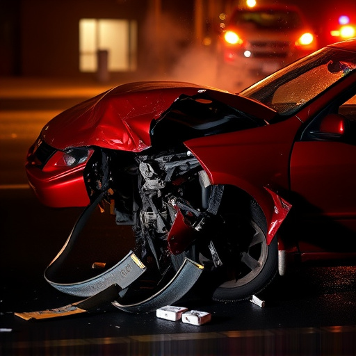 car crash damage