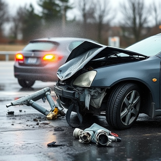 car crash damage
