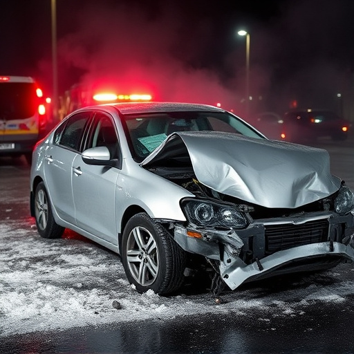 car crash damage