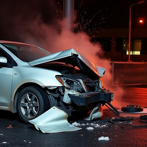 car crash damage