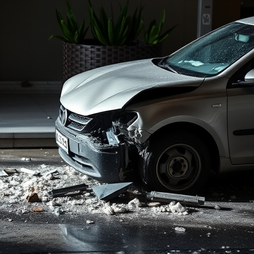car crash damage