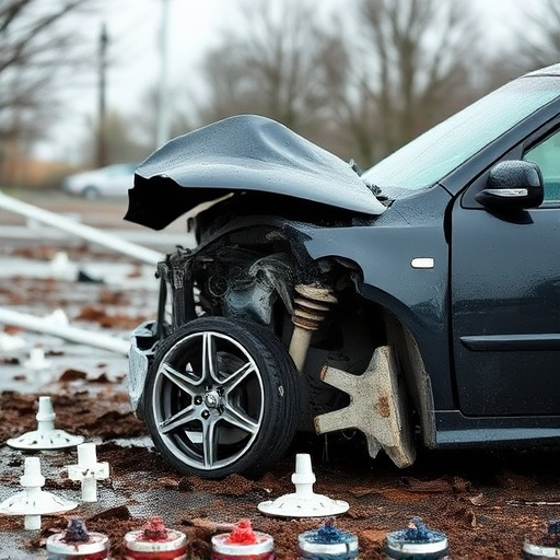 car crash damage