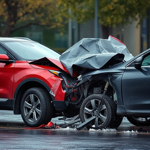 car crash damage