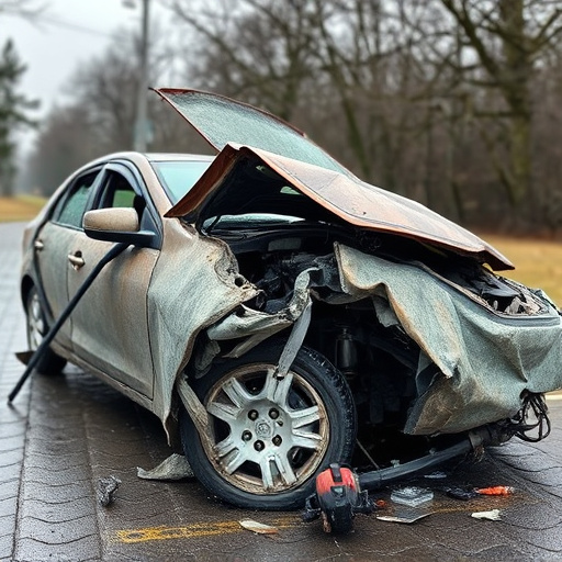 car crash damage