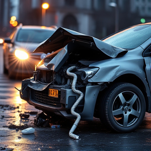 car crash damage