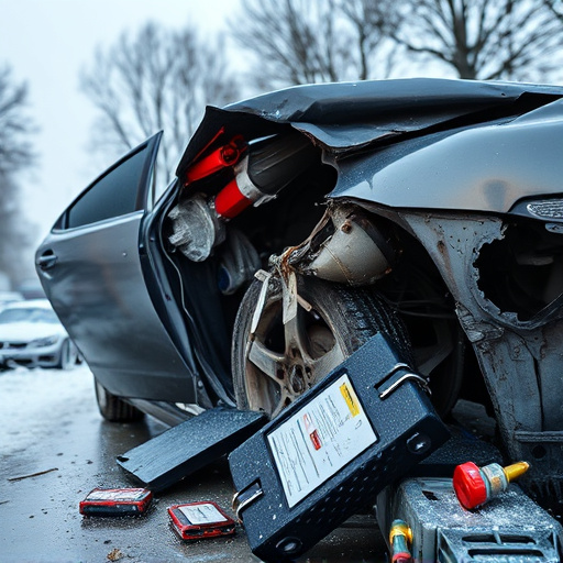car crash damage