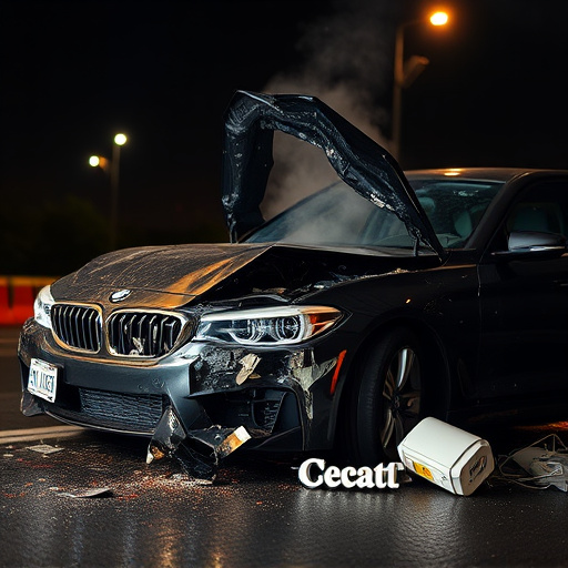 car crash damage