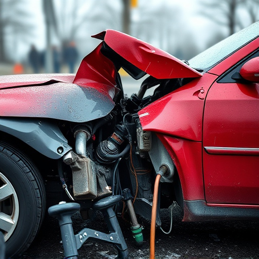 car crash damage