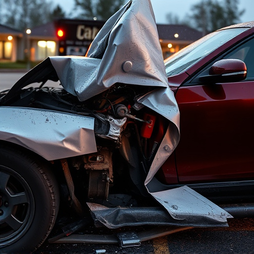 car crash damage