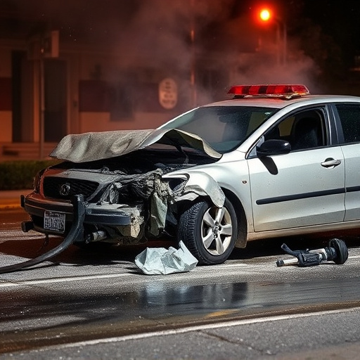 car crash damage