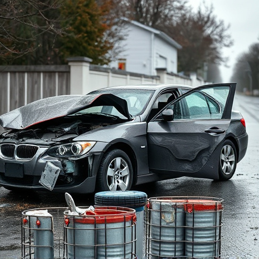 car crash damage