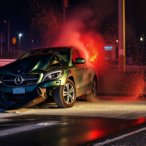 car crash damage