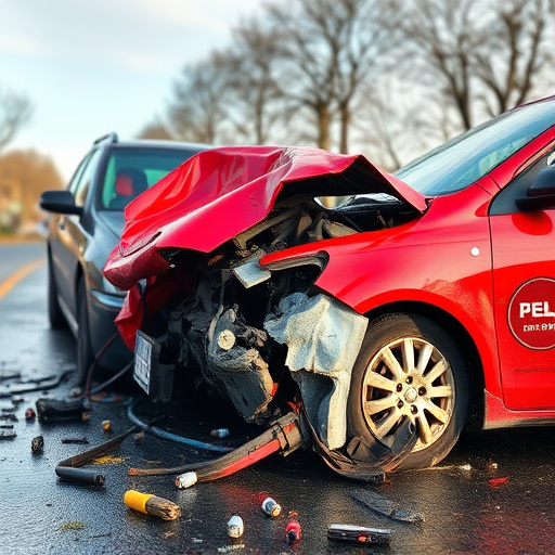 car crash damage