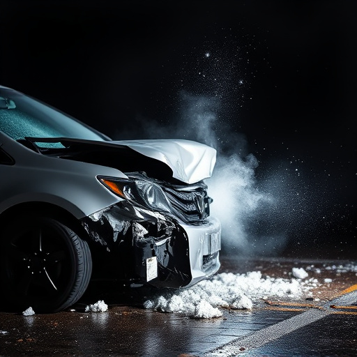car crash damage