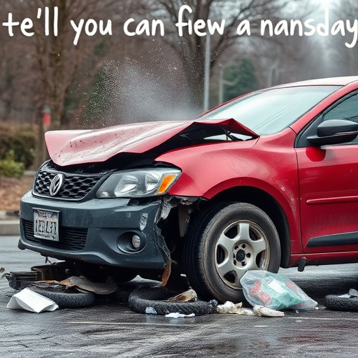 car crash damage