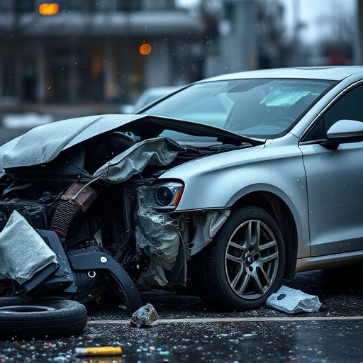 car crash damage