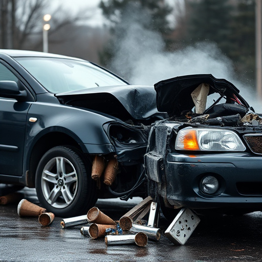 car crash damage