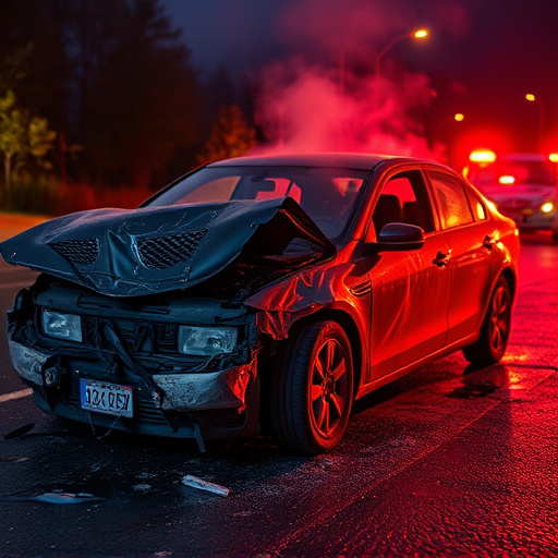 car crash damage