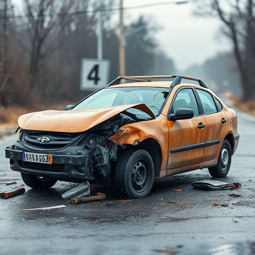 car crash damage