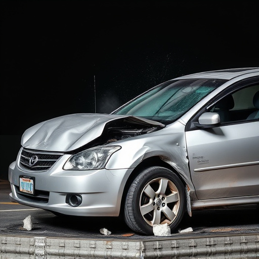 car crash damage
