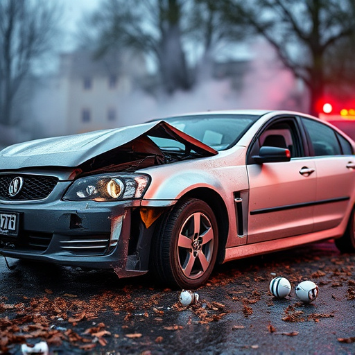 car crash damage