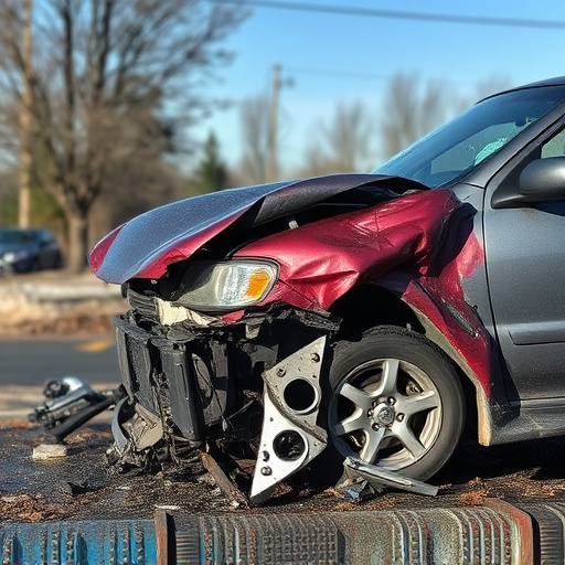 car crash damage