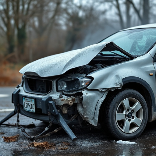 car crash damage