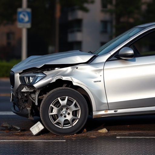 car crash damage