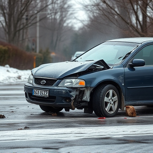 car crash damage