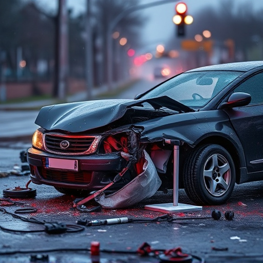 car crash damage