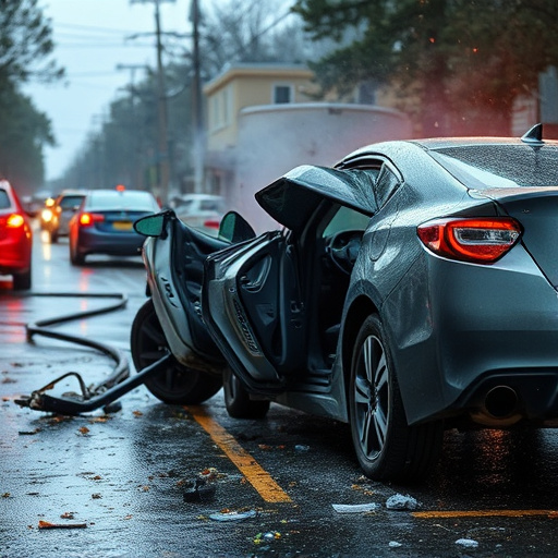 car crash damage