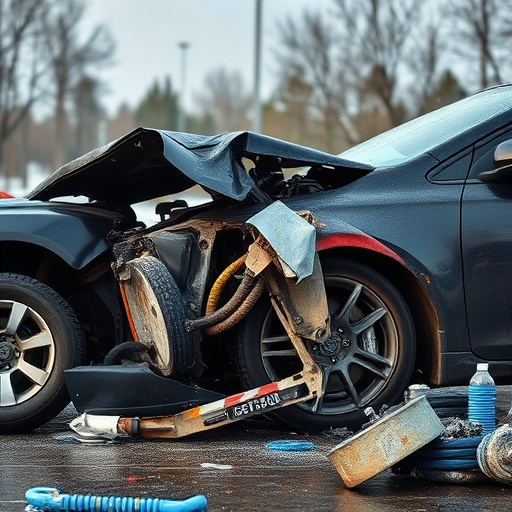 car crash damage