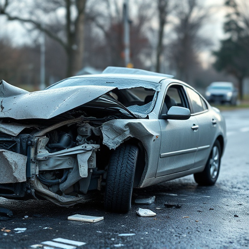 car crash damage