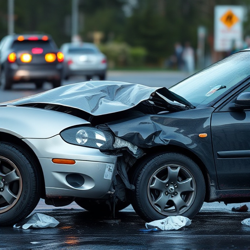 car crash damage