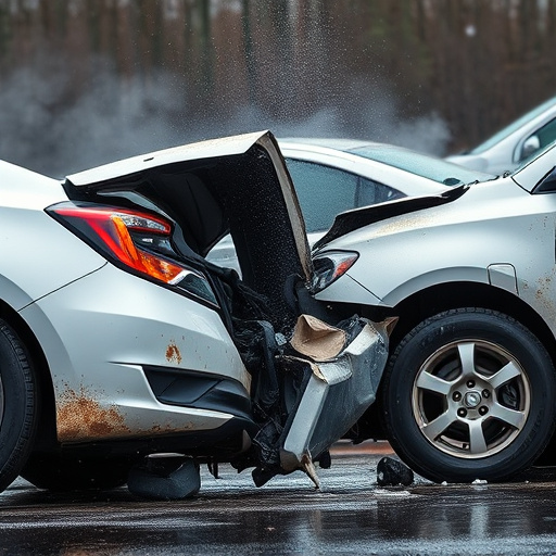 car crash damage