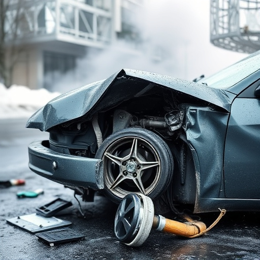 car crash damage