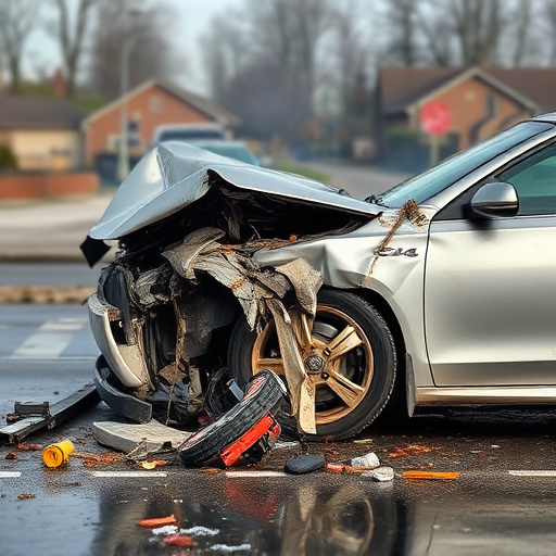 car crash damage