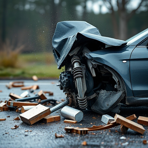 car crash damage