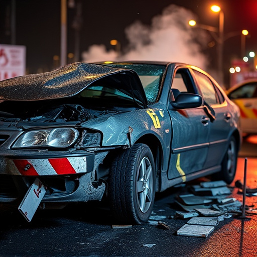 car crash damage