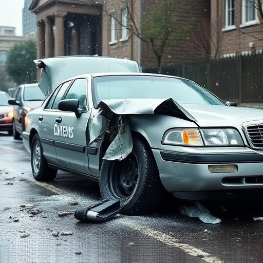 car crash damage