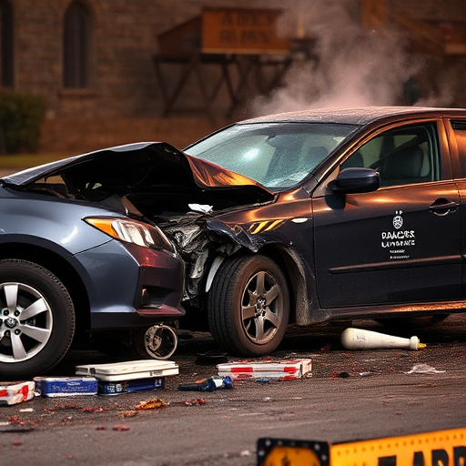 car crash damage
